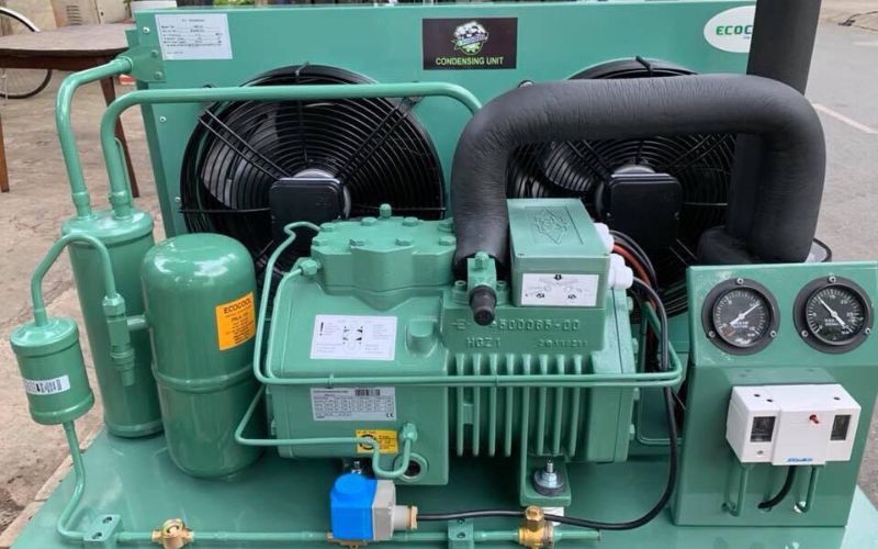 Lắp đặt cụm máy nén kho lạnh bitzer